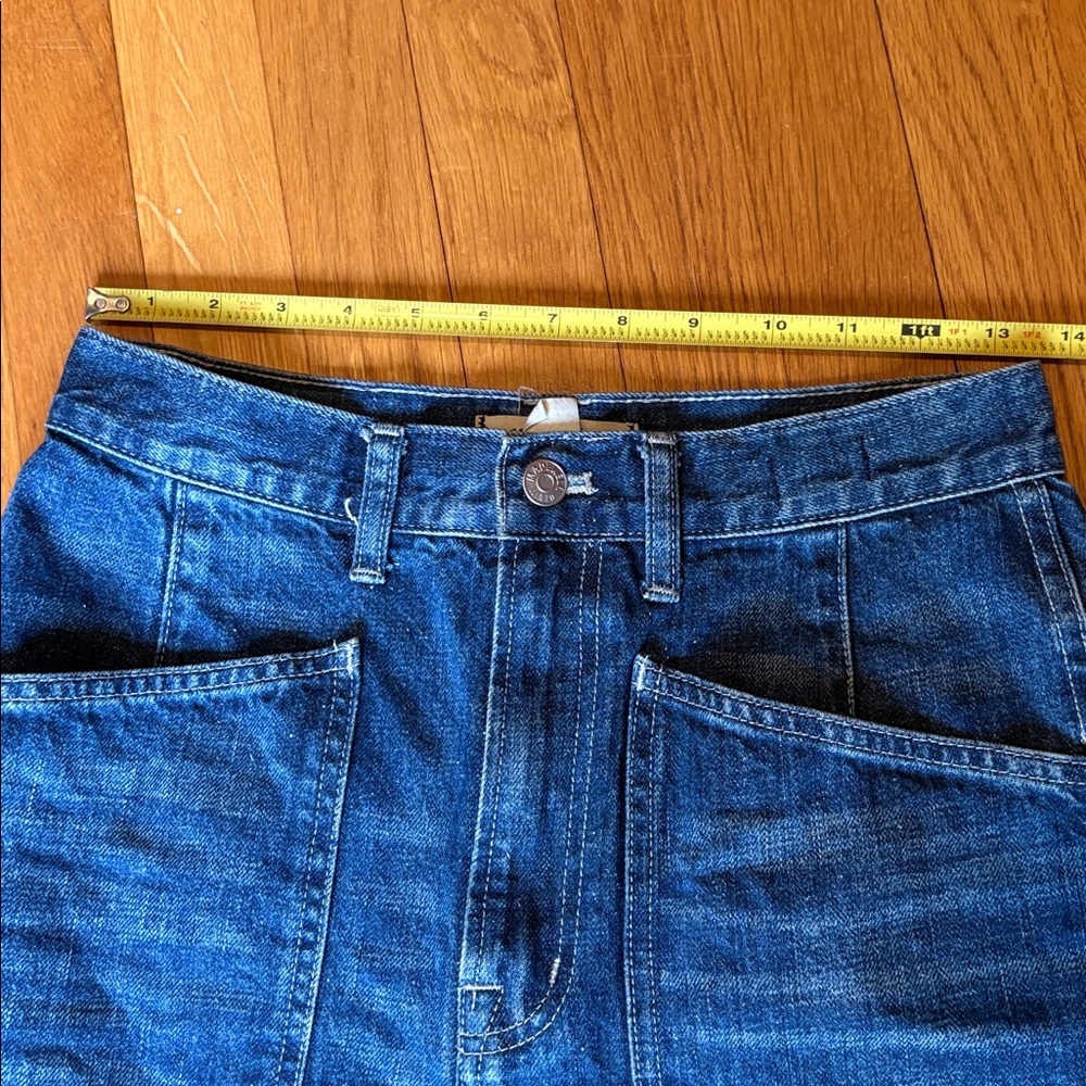 Madewell Perfect Vintage Wide-Leg Selvedge Jean Graythorn Wash: Pocket Edition - Picture 6 of 13